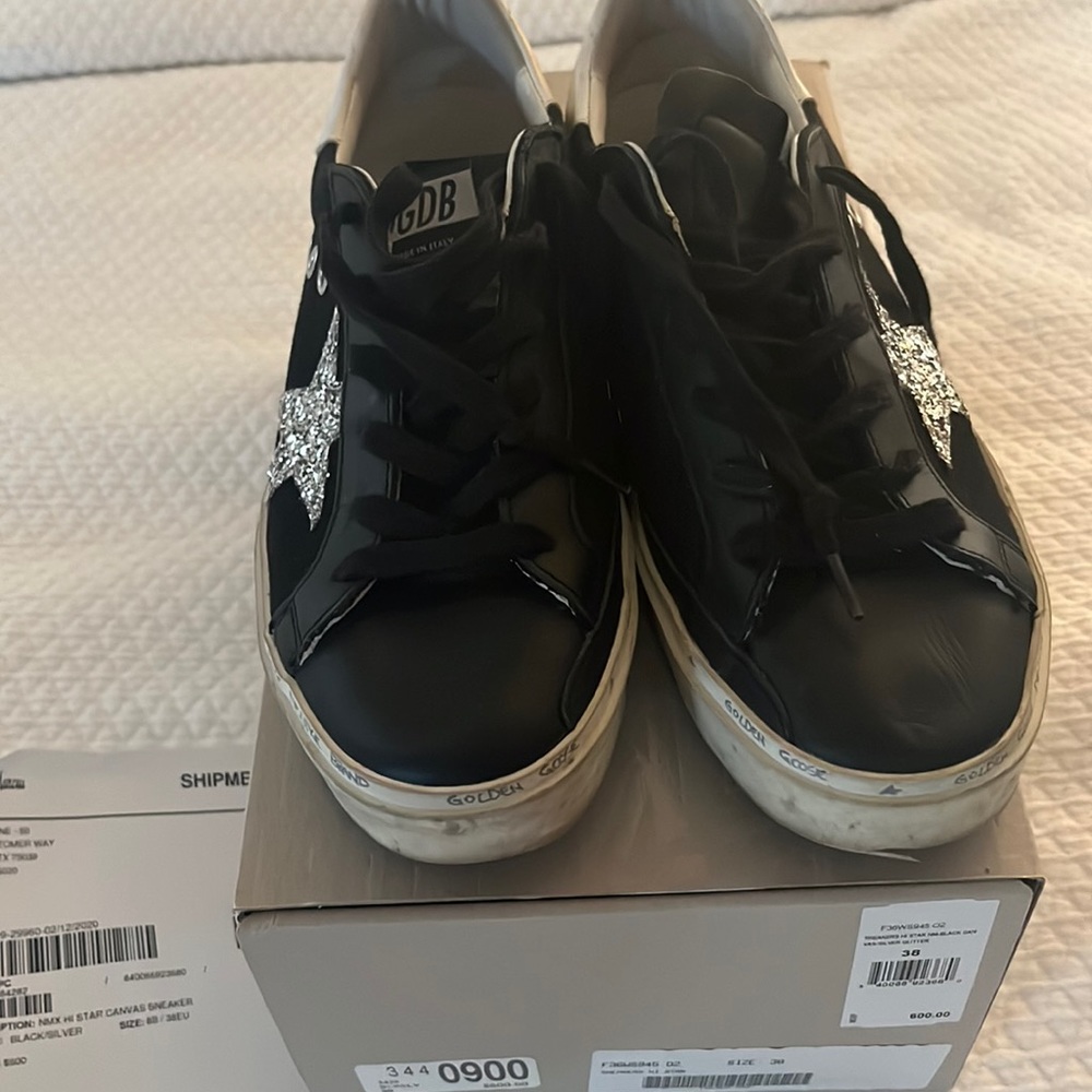 Authentic golden goose sneakers